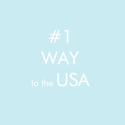 #1 way to the USA